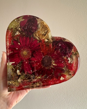 Block Νυφικής Ανθοδέσμης Καρδία