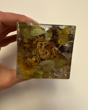 Block Νυφικής Ανθοδέσμης Κύβος