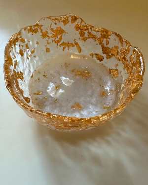 Χειροποίητος Δίσκος / Μπόλ Κεράσματος για Νυφικό Τραπέζι