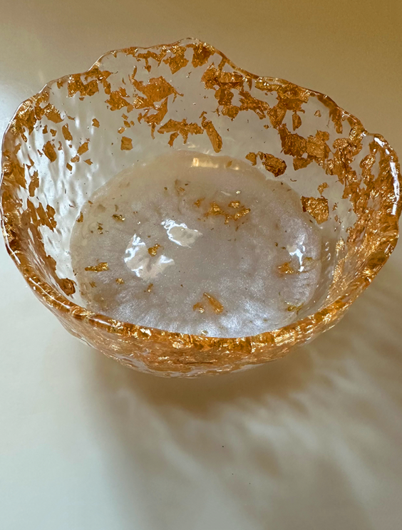 Χειροποίητος Δίσκος / Μπόλ Κεράσματος για Νυφικό Τραπέζι