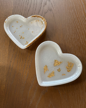 Διακοσμητικά Πιατάκια σε Σχήμα Καρδίας