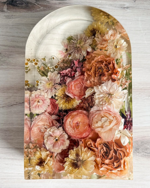 Χειροποίητο Block Αψίδα από Υγρό Γυαλί