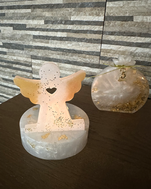 Χειροποίητος Διακοσμητικός Άγγελος – Θήκη για Ρεσώ