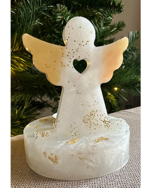 Χειροποίητος Διακοσμητικός Άγγελος – Θήκη για Ρεσώ