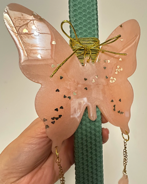 Χειροποίητη Λαμπάδα από Μελισσοκέρι